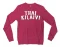 Thai Kilaivi Men/Unisex Long Sleeve Sweatshirt in Heather Sport Dark Maroon Color